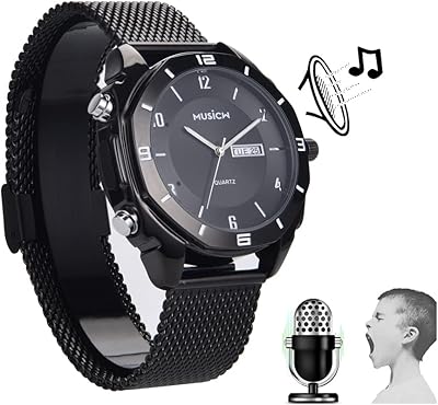 Lecteur mp3, montre à quartz avec calendrier et micro, clé usb 32 go, lecteur de musique, haut-parleur intégré, son audio de sport, dictaphone, lecteur mp3, cadeaux pour hommes, garçons, étudiants, adolescents. La boutique en ligne DIAYTAR COTE D'IVOIRE est synonyme de confiance et de qualité, avec une sélection soigneuse de produits provenant de marques locales et internationales. Elle comprend une équipe dédiée qui travaille sans relâche pour garantir que chaque achat se déroule sans encombre. Les clients bénéficient ainsi d'un service client attentionné et d'une assistance personnalisée.