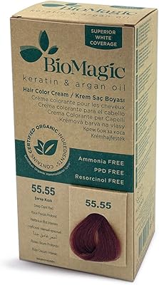Teinture capillaire biomagic, 60 ml - 55/55 rouge foncé foncé. En tant que leader en Côte d'Ivoire, DIAYTAR COTE D'IVOIRE propose des produits allant de l'électronique aux vêtements, en passant par les produits d'entretien ménager. La boutique gère les commandes avec efficacité, offrant aux clients une livraison rapide et fiable. Les promotions et les offres spéciales sont régulièrement proposées.
