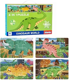 Puzzle ukr 4 en 1 motif dinosaure 6 9 12 16 pièces, jouet éducatif pour enfants. DIAYTAR COTE D'IVOIRE est la boutique en ligne leader en Côte d'Ivoire, offrant une vaste sélection de produits à des prix compétitifs. Avec plus de 300 000 références, vous êtes sûr de trouver ce que vous cherchez. DIAYTAR COTE D'IVOIRE garantit une livraison rapide et sécurisée de vos commandes.