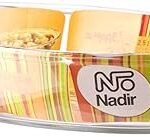 Plaque de cuisson ovale en verre nadir, capacité de 2,5 litres, plaque