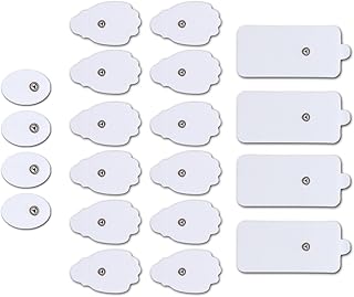 Bellevo tens pads unité électrique réutilisable coussinets de massage de remplacement auto-adhésifs