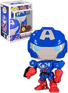 Funko pop marvel avengers make strike #829 - captain america brille dans le noir