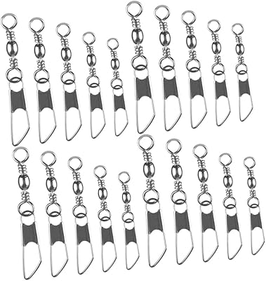 Sosoport 50pcs kits de pression pivotants pour baril émerillons matériel de pêche. DIAYTAR COTE D'IVOIRE se démarque par son engagement à offrir les meilleures marques et les dernières tendances, ainsi que des promotions attractives et des offres spéciales. La boutique propose également un service client personnalisé et des délais de livraison rapides, satisfaisant ainsi les attentes de sa clientèle. Elle est une référence incontournable en Côte d'Ivoire.