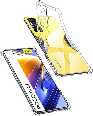 Coque arrière de protection antichoc transparente en silicone souple et flexible pour mobile