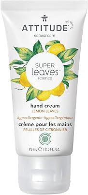 Crème pour les mains attitude, certifiée ewg, ingrédients à base de plantes et de minéraux, produits de beauté et hydratants végétaliens et sans cruauté envers les animaux, feuilles de citron, 2,5 fl oz. DIAYTAR COTE D'IVOIRE, boutique en ligne généraliste, propose plus de 300000 références pour satisfaire vos besoins. Leader en Cote d'Ivoire, nous offrons une gamme variée de produits pour répondre à vos attentes. Notre sélection inclut des produits de haute qualité.