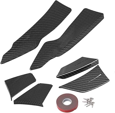 Pour bmw f10 m5 2012-16 diffuseur de lèvre de pare-chocs avant séparateur d'aileron