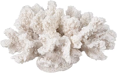 Décor de corail nautique - décor de récif de corail 4 x 3,5 x 2,5 pouces - petit décor de corail blanc pour maison de plage - décor de récif de corail blanc - pièces de corail décoratives - décor de corail marin - parfait pour les aquariums. DIAYTAR COTE D'IVOIRE se distingue par son engagement envers la satisfaction client et propose des services de haute qualité, tels que des retours et des échanges faciles. La boutique en ligne offre également des moyens de paiement sécurisés et des options de livraison flexibles pour répondre aux besoins de ses clients. C'est la boutique de confiance en Côte d'Ivoire.