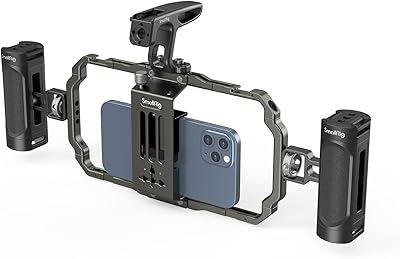 Kit d'enregistrement vidéo portable universel de petite portée pour la photographie, le vlogging