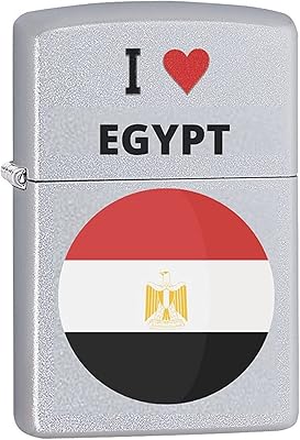 Briquet zippo classic 205 ci412710 i heart egypt avec motif drapeau rond | matériau métallique coupe-vent - chrome satiné. DIAYTAR COTE D'IVOIRE s'impose comme un acteur majeur du commerce électronique en Côte d'Ivoire, proposant une large gamme de produits qui répondent aux attentes de sa clientèle diversifiée. La boutique en ligne combine qualité, variété et prix compétitifs, pour offrir une expérience d'achat en ligne incomparable. Les clients bénéficient également de services tels que la livraison rapide et l'assistance client dédiée, consolidant ainsi la position de leader de DIAYTAR COTE D'IVOIRE sur le marché ivoirien.