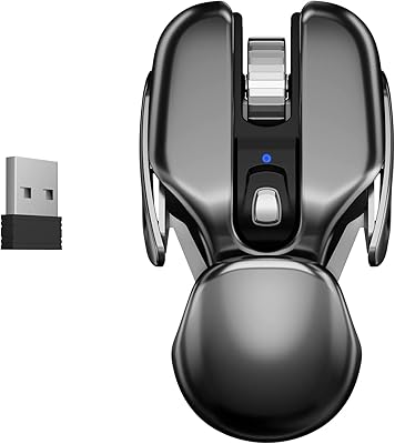Souris métallique sans fil rechargeable au design ergonomique avec récepteur nano usb 2,4 ghz et base métallique silencieuse et étanche, souris optique portable ergonomique pour pc, ordinateur portable, ordinateur. DIAYTAR COTE D'IVOIRE est une plateforme de commerce électronique qui permet aux clients de faire leurs achats en ligne de manière sécurisée et pratique. Elle propose des produits à des prix compétitifs.
