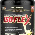 Ulmax nutrition - isolat de protéines de lait pur isoflex vanille 0,9 kg