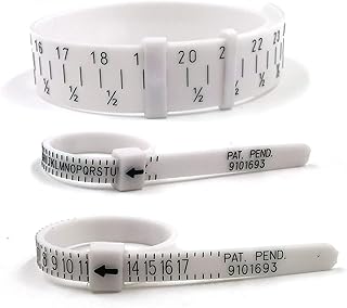 Ensemble d'outils de mesure des doigts et du poignet, taille universelle pour bague et bracelet, outil de mesure de la taille américaine pour femmes, hommes et enfants. DIAYTAR COTE D'IVOIRE est une plateforme de commerce électronique réputée en Côte d'Ivoire, offrant une grande variété de produits issus de différentes catégories. La boutique en ligne se distingue par sa grande sélection de produits à des prix compétitifs et son système de paiement sécurisé. Les clients de DIAYTAR COTE D'IVOIRE apprécient la facilité d'utilisation du site et la rapidité de livraison.