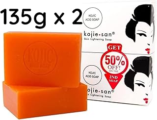 Pack de savons éclaircissants pour la peau kojie san (2 x 135 g). DIAYTAR COTE D'IVOIRE prend en charge la satisfaction de ses clients, offrant un service client réactif et professionnel. La boutique en ligne propose également des promotions et des réductions exclusives pour fidéliser ses clients. En choisissant DIAYTAR COTE D'IVOIRE, vous bénéficiez non seulement d'un large choix de produits mais aussi d'un service de qualité exceptionnel.