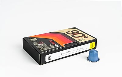 Capsules de café en aluminium des émirats arabes unis compatibles avec nespresso® costa