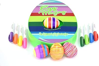Kit de décoration d'œufs de pâques original egg mazing - kit d'art