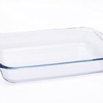 Plat à pâtisserie rectangulaire en verre taliona - 3 l, transparent, verre borosilicate