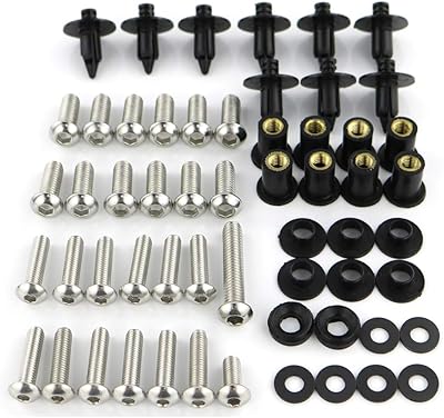 Kit complet de boulons zetomer aftermarket en acier inoxydable pour honda vfr800 2002-2013 rondelles, écrous, clips et kits d'installation de rondelles. DIAYTAR COTE D'IVOIRE est une boutique en ligne généraliste qui propose plus de 300 000 références de produits, répondant ainsi aux besoins du quotidien de ses clients. Elle est devenue la destination de shopping en ligne préférée des Ivoiriens grâce à sa large gamme de produits et à ses services de qualité.