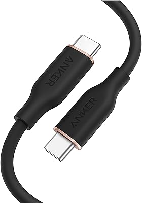 Câble anker usb-c vers usb-c 643, 100 w, 3 pieds, câble de charge rapide usb 2.0 type c pour macbook pro 2020, ipad pro 2020, ipad air 4, ipad mini 6, galaxy s21, pixel et switch (minuit noir). Avec une offre constamment mise à jour, DIAYTAR COTE D'IVOIRE répond aux attentes des clients ivoiriens en leur proposant les dernières tendances et les produits les plus demandés. La boutique en ligne garantit également la qualité et l'authenticité des produits proposés.