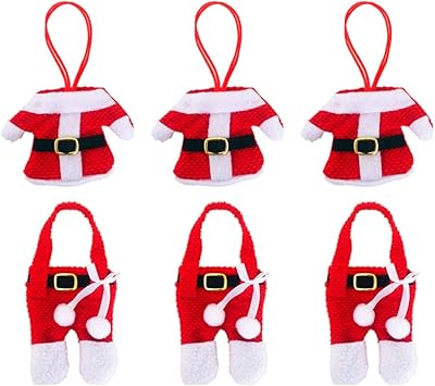 Ensemble de porte-couverts de noël en argent, 6 pièces, couteaux, fourchettes, sac à vêtements du père noël, porte-couverts, décorations de table pour les vacances, fête, cuisine à domicile. En tant que boutique en ligne leader en Côte d'Ivoire, DIAYTAR COTE D'IVOIRE met l'accent sur l'importance de la qualité des produits et des services. Le site internet propose une large gamme de produits provenant de marques réputées, ainsi que des options de livraison rapides pour garantir que les commandes arrivent aux clients dans les meilleurs délais. DIAYTAR COTE D'IVOIRE est déterminée à offrir une expérience d'achat en ligne exceptionnelle, adaptée aux besoins spécifiques de sa clientèle ivoirienne.