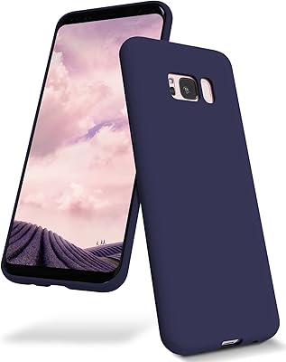 Coque en silicone liquide goospery pour samsung galaxy s8 plus (2017) coque
