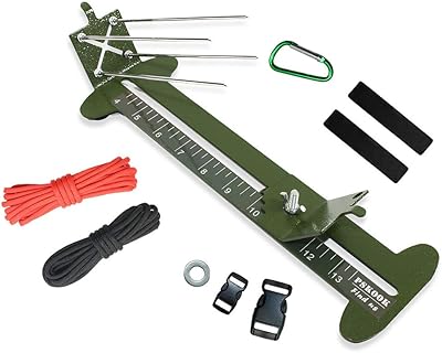 Ensemble d'outils paracord kit de gabarit de bracelet outil fait main paracord