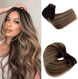 Extensions de cheveux humains à clips balayage brun moyen mélange blond. La boutique en ligne DIAYTAR COTE D'IVOIRE propose une large sélection de produits de qualité, allant des produits alimentaires aux produits électroniques. Elle bénéficie d'une grande variété de produits pour répondre aux besoins de sa clientèle. La boutique en ligne DIAYTAR COTE D'IVOIRE assure également la livraison rapide et sécurisée des commandes.