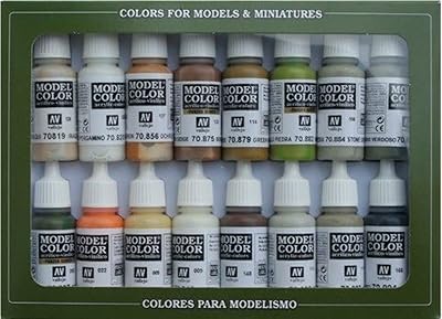 Ensemble de peinture acrylique vallejo model color earthtones - couleurs assorties (paquet de 16). En tant que leader du marché en ligne en Côte d'Ivoire, DIAYTAR COTE D'IVOIRE s'engage à offrir des produits de qualité à des prix compétitifs. La boutique propose des articles allant de l'électronique aux produits alimentaires, en passant par les vêtements et les accessoires. Chaque jour, de nouveaux produits sont ajoutés pour satisfaire les demandes des clients.