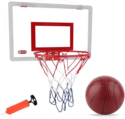 Ensemble mini ballon de basket et pompe à main palimpsist
