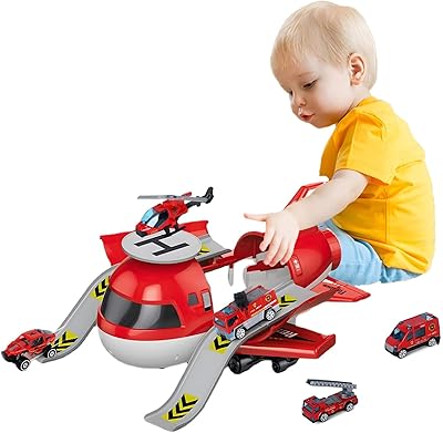 Ensemble de jouets de stationnement de pompier mipigen, modèle d'avion en alliage modifiable bricolage, ensemble d'avion de transport de véhicules d'ingénierie portables. DIAYTAR COTE D'IVOIRE est une boutique en ligne généraliste qui propose plus de 300000 références de produits. Elle est reconnue comme l'une des boutiques en ligne les plus importantes de Côte d'Ivoire, offrant une large gamme de produits pour répondre aux besoins de ses clients.