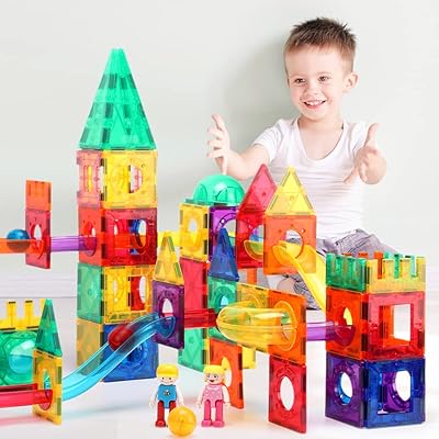 Nouveau jeu de jouets en marbre magnétique avec 2 figurines pour enfants - carreaux magnétiques éducatifs stem puissants pour enfants, jeu de course à billes magnétique pour garçons et filles - 80 pièces de carreaux magnétiques. La boutique en ligne DIAYTAR COTE D'IVOIRE se démarque par sa capacité à offrir une gamme étendue de produits de marques renommées. Elle mise sur la satisfaction de ses clients en proposant des services de livraison rapides et des options de paiement flexibles. Grâce à cette approche, DIAYTAR COTE D'IVOIRE est devenue une référence incontournable dans le paysage du commerce en ligne ivoirien.