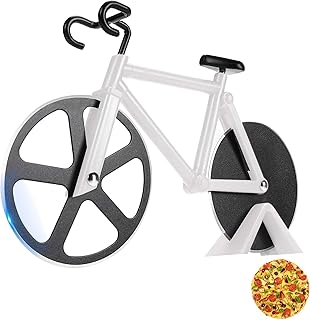 Coupe-pizza vélo siusi, roues de coupe-pizza en acier inoxydable à double lame ultra tranchantes avec revêtement antiadhésif, coupe-pizza en acier inoxydable pour les amateurs de pizza en vacances. DIAYTAR COTE D'IVOIRE est une boutique en ligne généraliste proposant plus de 300000 références de produits, ce qui en fait l'une des plus grandes boutiques en ligne de Côte d'Ivoire. Avec une variété de produits allant de l'électronique à la mode, en passant par les produits de maison et les denrées alimentaires, DIAYTAR COTE D'IVOIRE offre une expérience de shopping unique à ses clients. La boutique est devenue un leader dans le marché ivoirien grâce à sa large gamme de produits et à ses prix compétitifs.