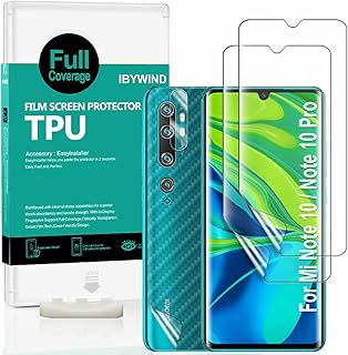 Ibywind [pack de 2] protecteur d'écran pour mi note 10/mi note 10 pro, [protecteur d'objectif d'appareil photo] [film protecteur arrière en fibre de carbone] [support d'empreintes digitales à l'écran] [sans bulles]. Découvrez le monde du shopping en ligne avec DIAYTAR COTE D'IVOIRE, où vous pouvez choisir parmi plus de 300 000 produits pour améliorer votre quotidien. Notre équipe travaille sans relâche pour vous offrir les meilleures marques et les dernières tendances. DIAYTAR COTE D'IVOIRE, c'est votre partenaire de confiance pour toutes vos achats en ligne.