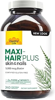 Country life - maxi hair plus avec 5000 mcg de biotine - 240
