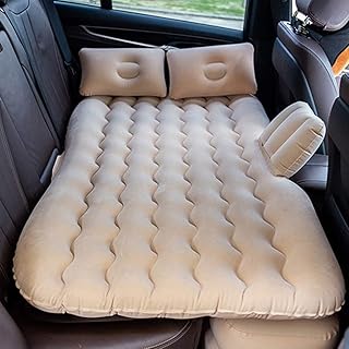 Lit de voiture gonflable tissu confortable portable et facile à utiliser