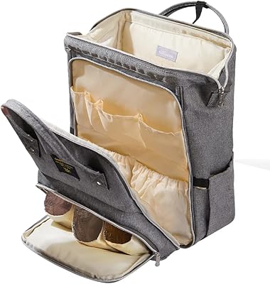 Sac à dos à langer sunveno avec matelas à langer portable, sac à