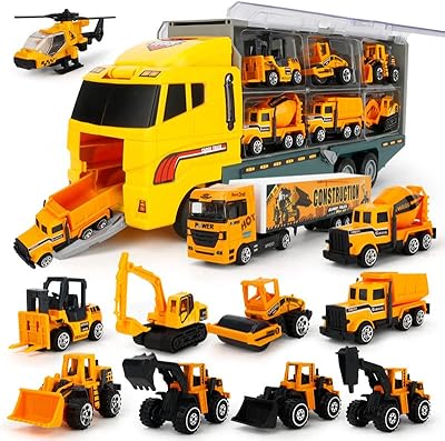 Véhicule de transport amater 11 en 1, ensemble de jouets de voiture de construction moulés sous pression, véhicules de jeu dans un porte-camion, cadeaux de jouets de voiture pour enfants âgés de 3 4 5 6 7 8 9 ans et plus, garçons et filles. Diaytar Côte d'Ivoire se positionne comme une destination de shopping en ligne fiable et accessible pour les clients ivoiriens. Grâce à son site web intuitif et à son application mobile, les clients peuvent parcourir les différentes catégories de produits, passer commande et suivre l'état de leur livraison en quelques clics. Cela facilite l'expérience de shopping en ligne et contribue à la satisfaction des clients.