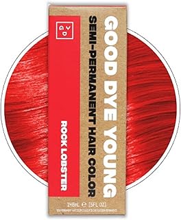 Teinture capillaire rouge semi-permanente good dye young (homard) – la coloration temporaire