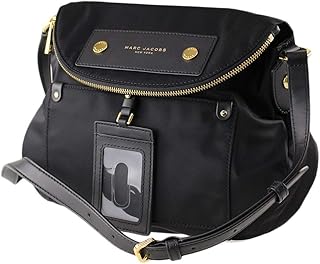 Sac bandoulière en nylon preppy natasha marc jacobs - noir, moyen, noir, m