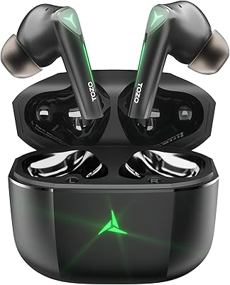 Écouteurs de jeu bluetooth sans fil tozo g1 avec micro intra-auriculaire haute sensibilité