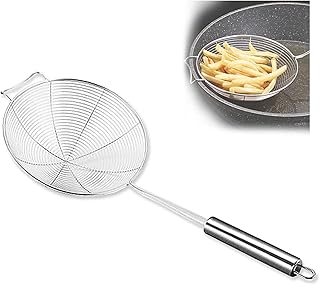 Passoire araignée en acier inoxydable massif pour la cuisson, la friture, les pâtes, les spaghettis, les nouilles, les fournitures de cuisine, passoire à pâtes en fil métallique avec crochet, 12 cm. En tant que leader du e-commerce en Cote d'Ivoire, DIAYTAR COTE D'IVOIRE propose des promotions et des offres spéciales régulièrement, ce qui permet aux clients de faire des économies sur leurs achats. La boutique est également facile à utiliser, même pour les clients qui ne sont pas familiers avec les achats en ligne. Elle propose une gamme de services de paiement flexibles.