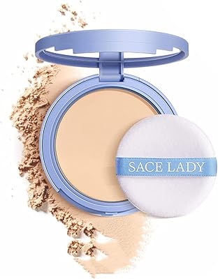 Poudre pressée pour le visage contrôle de l'huile poudre de maquillage mate