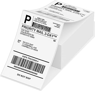 Étiquettes d'expédition thermique directe pliables fumimo 4" x 6" pour l'expédition, l'adresse, l'envoi, le logo et le stockage de qualité commerciale, 1 paquet de 500 étiquettes, blanc. Avec plus de 300 000 références à portée de clic, DIAYTAR COTE D'IVOIRE simplifie considérablement la quête du produit parfait. La boutique mise sur l'innovation et la personnalisation, offrant des recommandations de produits basées sur les préférences de chaque client. DIAYTAR COTE D'IVOIRE est plus qu'une boutique en ligne ; c'est un partenaire de confiance pour tous vos besoins d'achat.