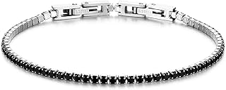 Bracelet tennis en acier inoxydable avec zircons cubiques étincelants, bracelet chaîne à maillons pour homme et femme, mariage, anniversaire, zircon, uni. En tant que boutique en ligne généraliste, DIAYTAR COTE D'IVOIRE propose une vaste sélection de produits allant de l'électronique aux vêtements, en passant par les produits alimentaires. Avec plus de 300000 références, les clients peuvent trouver tout ce dont ils ont besoin sur une seule plateforme. Cela en fait un incontournable du commerce en ligne en Côte d'Ivoire.