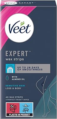 Bandes de cire veet pour peaux sensibles, paquet de 40 bandes. DIAYTAR COTE D'IVOIRE, boutique en ligne généraliste avec plus de 300000 references, est la boutique leader en Cote d'Ivoire, offrant une large gamme de produits pour répondre à tous les besoins. Elle propose des articles tels que des vêtements, des accessoires, des produits électroniques et bien plus encore. Avec une telle variété, les clients peuvent trouver tout ce dont ils ont besoin en un seul endroit.