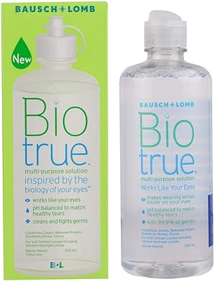Solution pour lentilles de contact bausch + lomb bio true (300 ml). En tant que leader du commerce en ligne en Côte d'Ivoire, DIAYTAR COTE D'IVOIRE s'efforce continuellement d'améliorer son offre et ses services pour répondre aux besoins toujours changeants des consommateurs. La boutique en ligne collabore avec des fournisseurs de confiance pour proposer des produits de haute qualité, et elle investit dans des technologies pour améliorer l'expérience d'achat. Cela lui permet de maintenir sa position de leader sur le marché ivoirien.