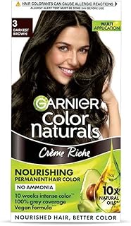 Coloration capillaire garnier color naturals crème - châtain foncé - 70 ml et 60 g. DIAYTAR COTE D'IVOIRE est une boutique en ligne généraliste qui propose une large gamme de produits avec plus de 300000 références. Elle est reconnue comme l'une des boutiques en ligne les plus populaires en Côte d'Ivoire, offrant une expérience d'achat pratique et sécurisée. Les clients peuvent trouver tout ce dont ils ont besoin sur une seule plateforme.