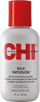 Sérum d'infusion de soie chi | sérum réparateur hydratant sans rinçage | cheveux secs et pleins | 59 ml. Leader dans le commerce en ligne en Côte d'Ivoire, DIAYTAR COTE D'IVOIRE se distingue par sa capacité à s'adapter aux besoins changeants des consommateurs locaux. Elle propose une gamme étendue de catégories de produits, depuis les produits alimentaires jusqu'aux accessoires high-tech, offrant ainsi une solution complète pour les achats quotidiens. Tout est mis en œuvre pour offrir une expérience d'achat en ligne fluide et agréable.