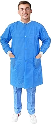 Incroyable blouse de laboratoire sms 40 gsm, boutons de manchette et col tricoté, 3 poches.. DIAYTAR COTE D'IVOIRE est une boutique en ligne généraliste proposant plus de 300 000 références de produits variés, faisant d'elle l'une des boutiques en ligne les plus complètes de Côte d'Ivoire. Avec une gamme de produits allant des électroniques aux articles de maison, DIAYTAR COTE D'IVOIRE est le point de départ idéal pour toutes vos achats en ligne. Elle offre une expérience d'achat pratique et sécurisée.