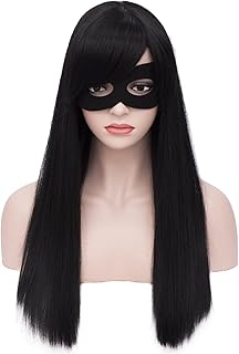 Righton perruque noire de 21 pouces pour femmes, perruque longue et lisse, perruque noire longue pour fête de cosplay, masque pour les yeux et bonnet de perruque inclus. DIAYTAR COTE D'IVOIRE, c'est plus de 300 000 références pour vous offrir le choix et la variété. La boutique en ligne généraliste propose des produits pour la maison, la mode, les loisirs et bien plus encore. Avec une livraison rapide et fiable, vous pouvez recevoir vos achats en un rien de temps.
