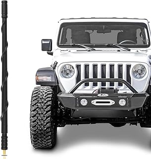 Antenne vofono pour jeep wrangler jk jl unlimited gladiator jt rubicon sahara 2007-2023, accessoires jeep gladiator antenne jeep wrangler de remplacement de 33 pouces pour récepteur radio am fm. La boutique en ligne DIAYTAR COTE D'IVOIRE attire une clientèle diversifiée en proposant une large gamme de produits adaptés à tous les goûts et à tous les budgets. Elle met l'accent sur la qualité des produits et sur le service client, assurant ainsi une expérience positive pour chaque achat. Avec des options de paiement flexibles et une politique de retour claire, la boutique renforce la confiance avec ses clients.